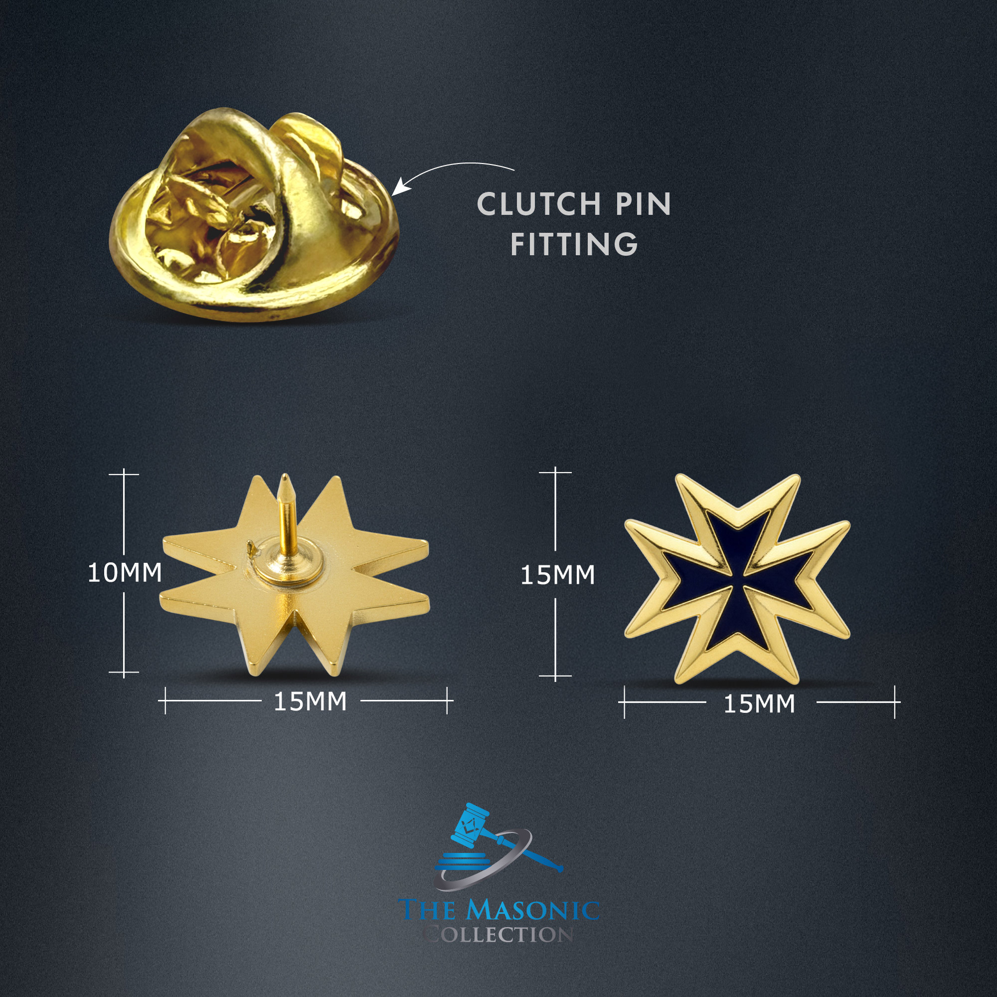 Masonic Knights Malta Badge