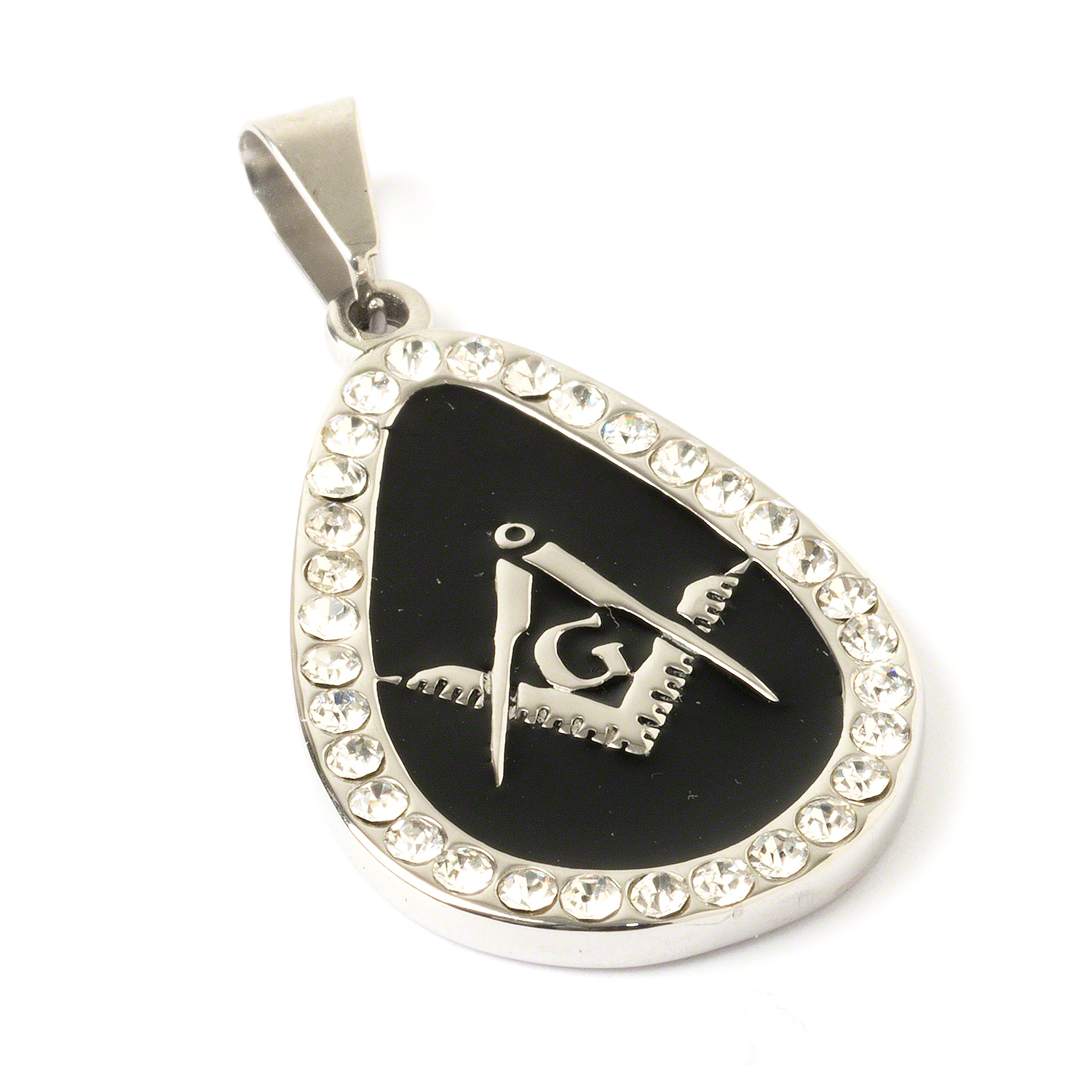 Ladies Oval Masonic Pendent