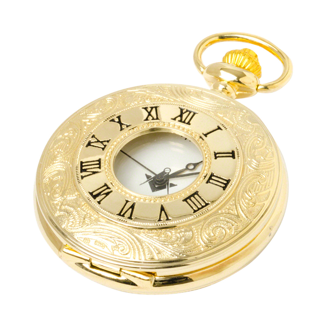Masonic Half Hunter Pocket Watch