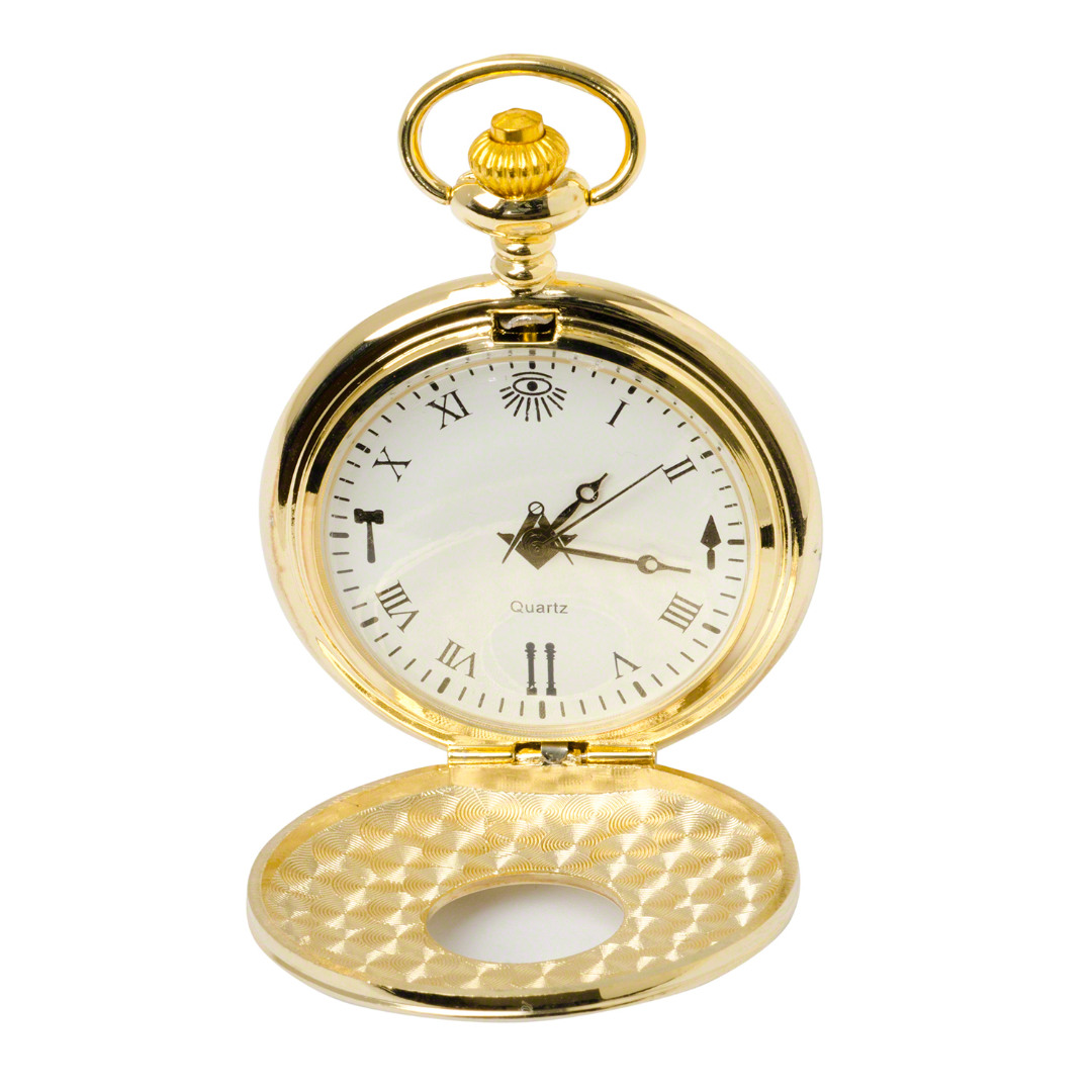 Masonic Half Hunter Pocket Watch