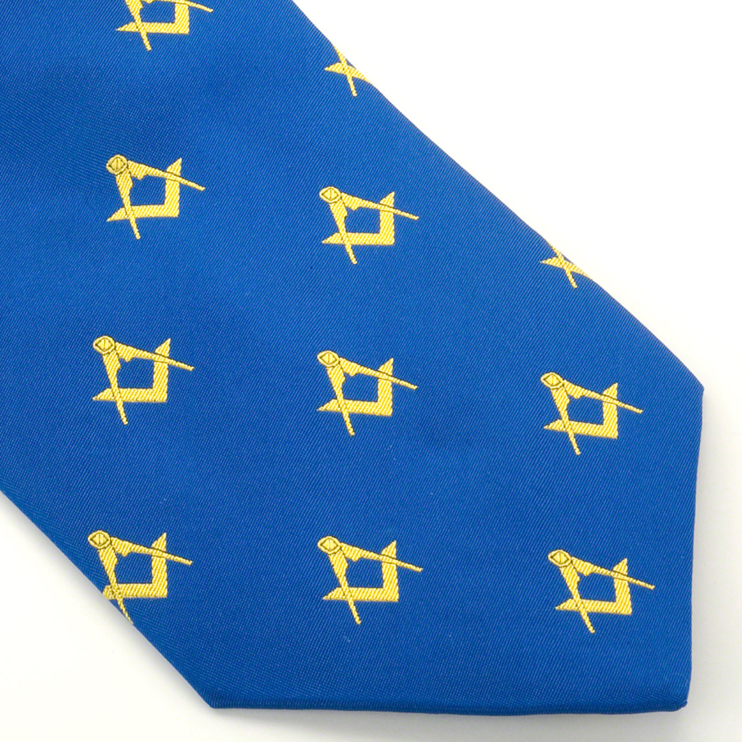 Masonic Square & Compass Tie