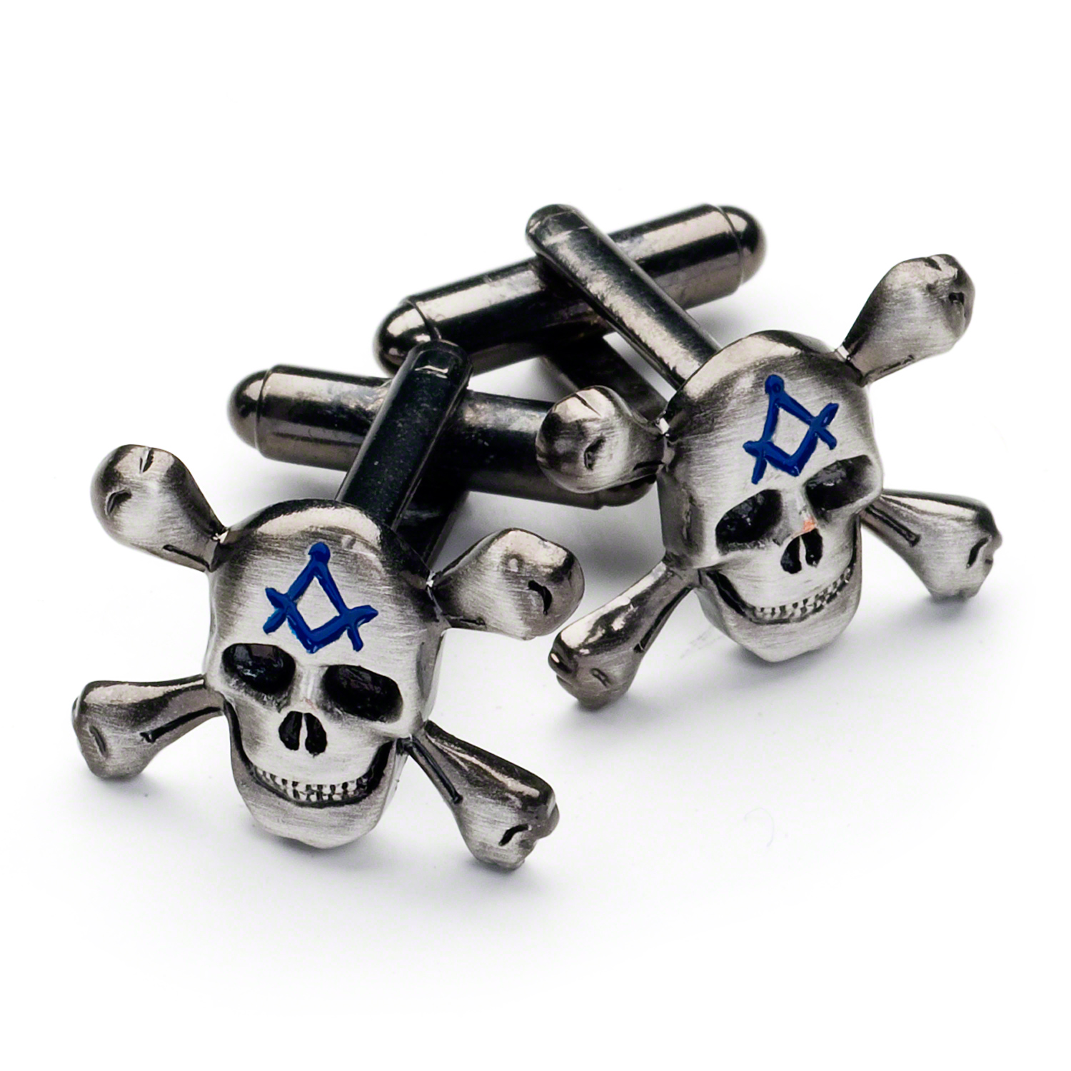 Masonic Skull & Bones Cufflinks