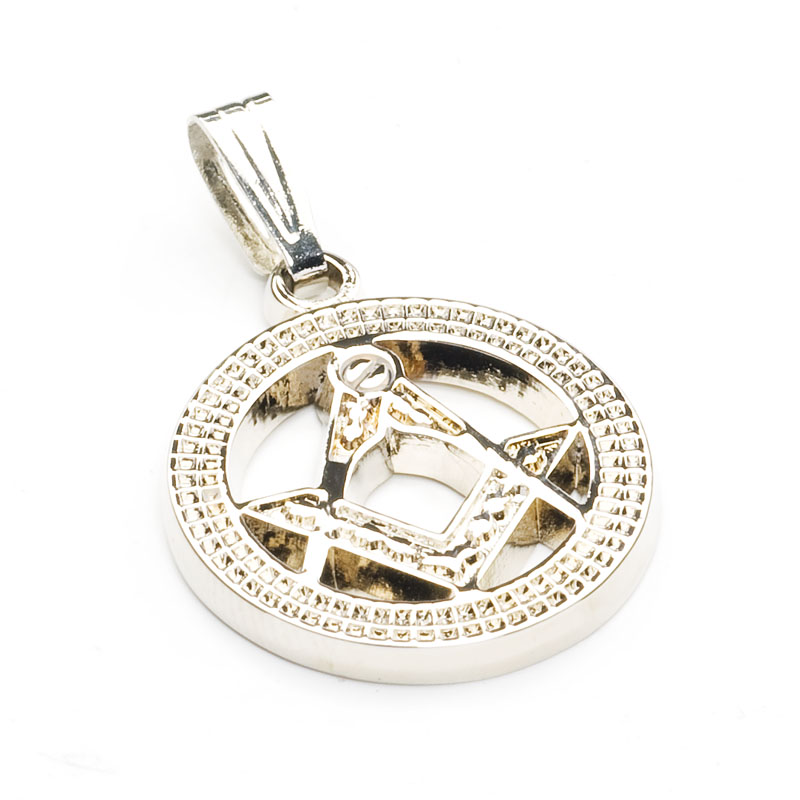 Silver Masonic Ladies Pendent